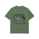 Merc & Lewis Hamilton Oversized Tees